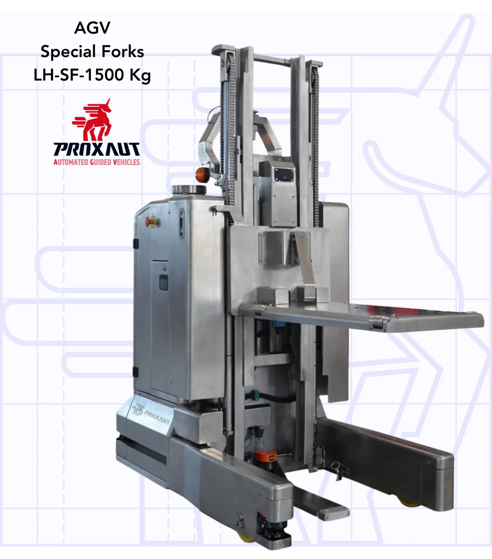 AGV LH FS MONO 1000 Kg - Mono Fork