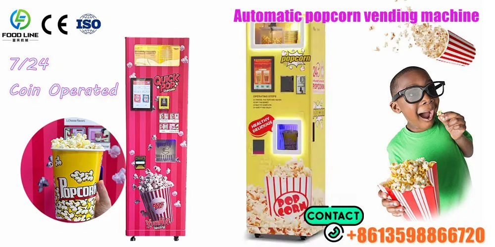 Automatic Popcorn Vending Machine