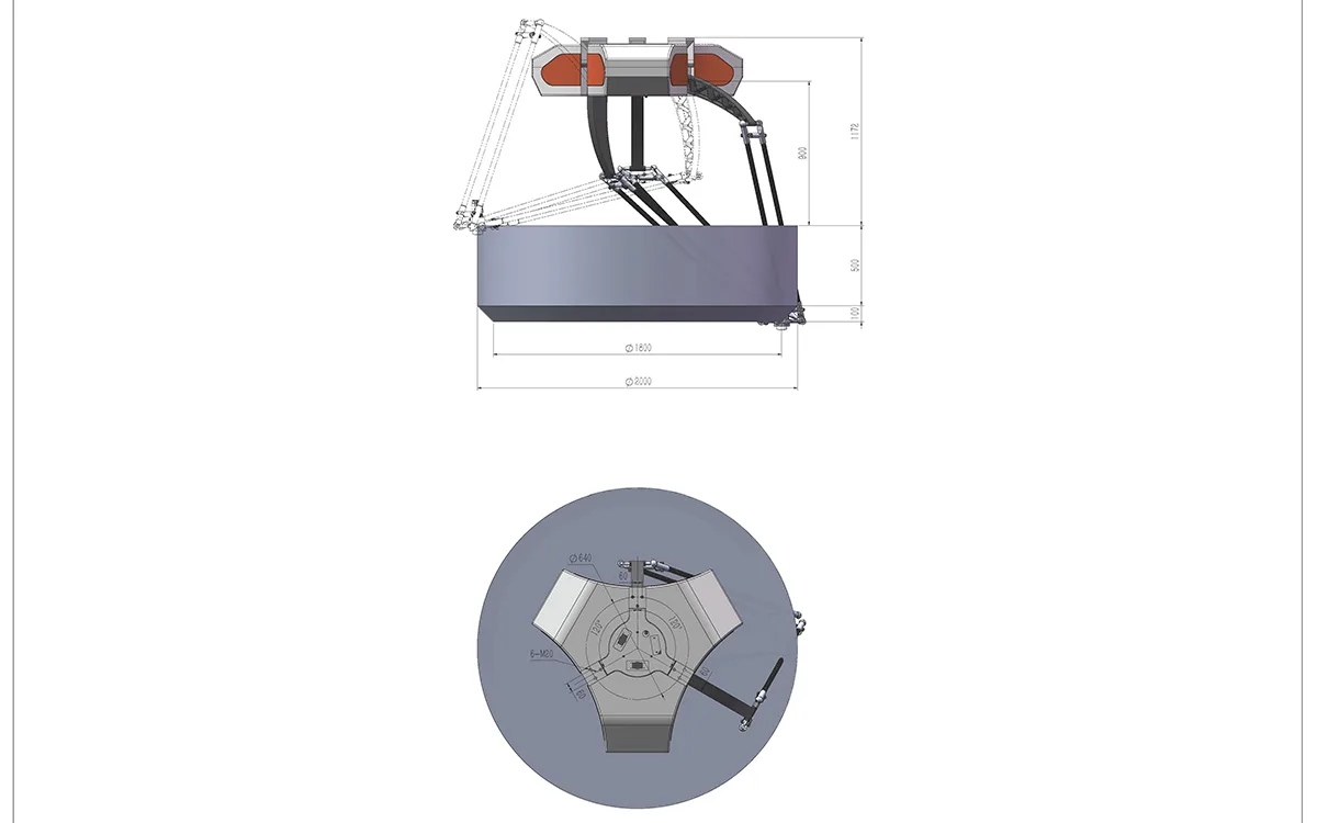 BAT2000M-S15 Delta Robot
