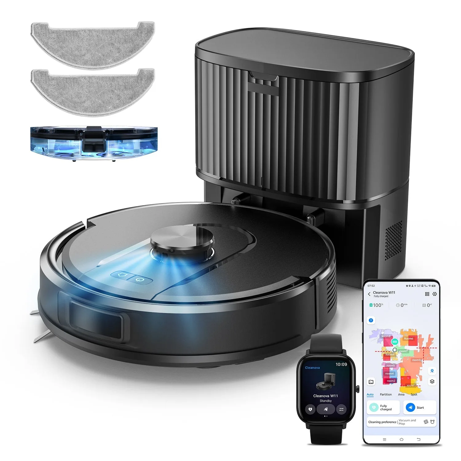 Cleanova W11 Robot Vacuum Cleaner
