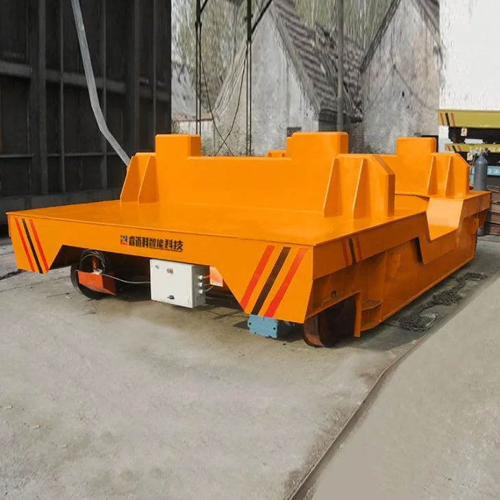 Heavy-Duty Electric Transfer Cart for 30 Ton Loads