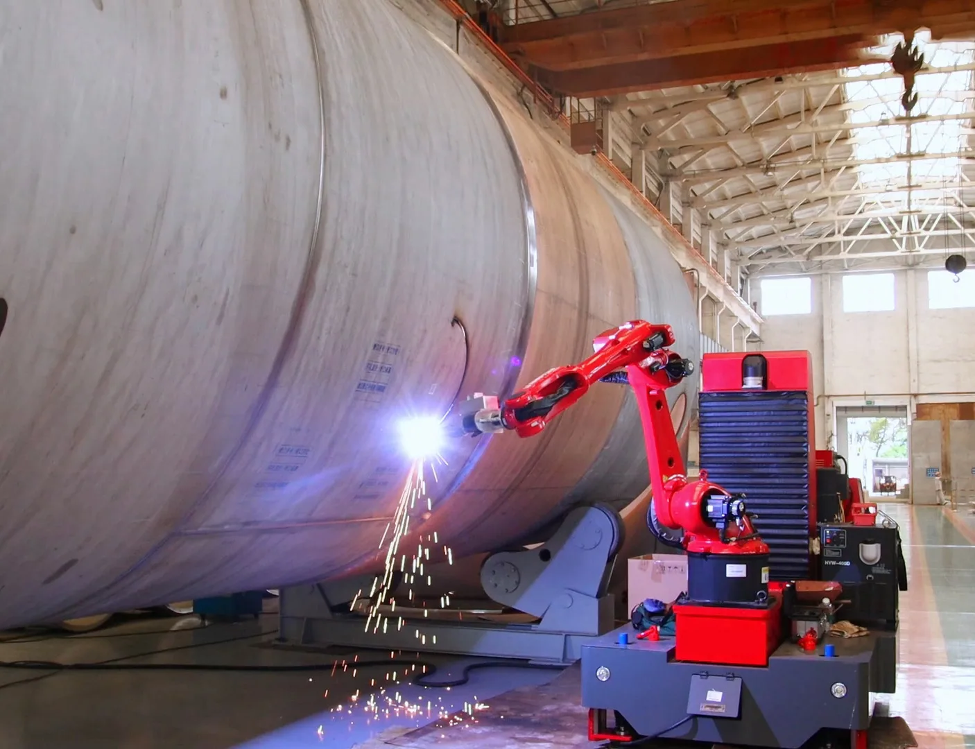 Mobile Intelligent Vision Welding / Cutting Robot