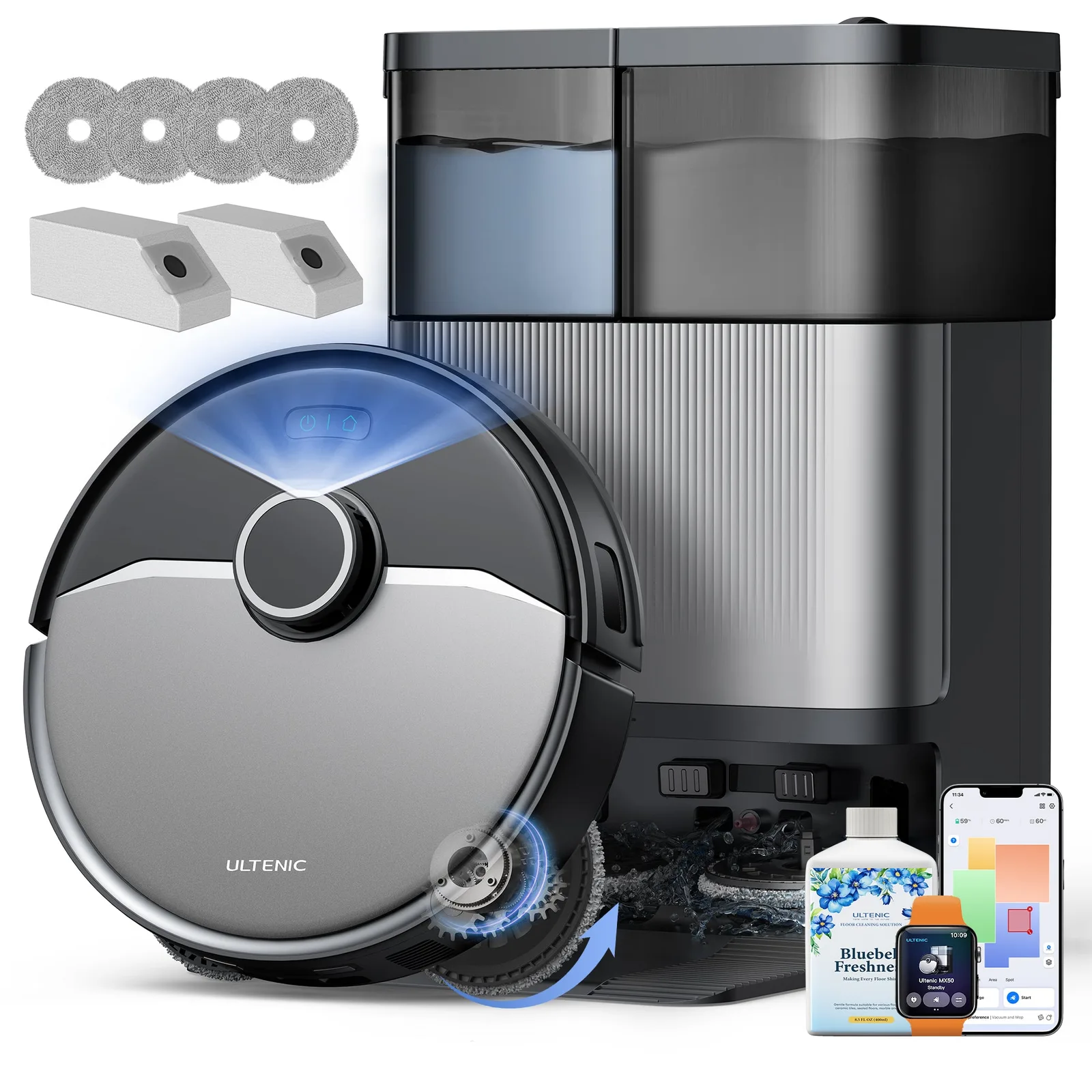 MX50 Robot Vacuum Cleaner with Mop