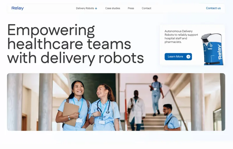 Relay Delivery Robot