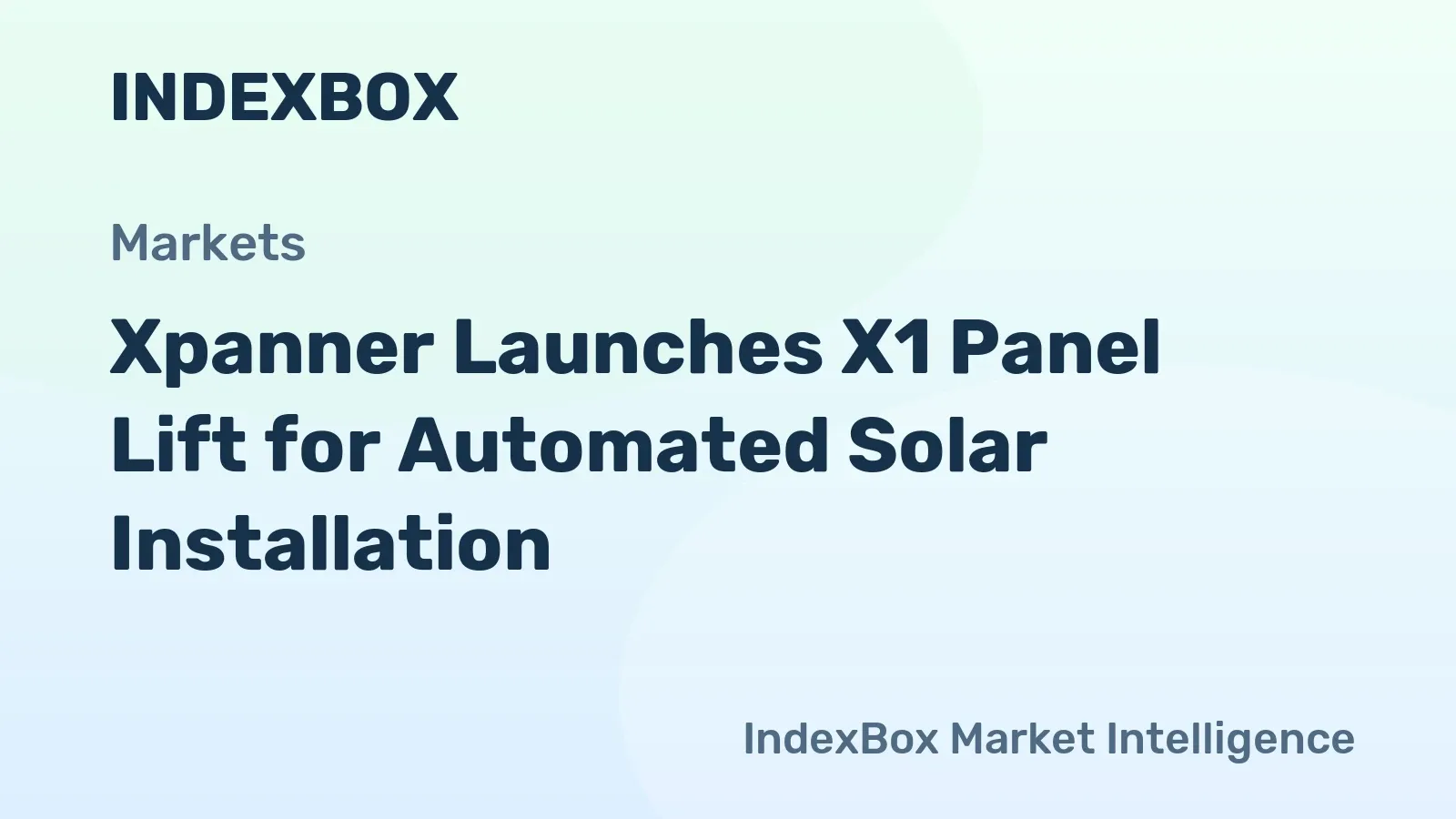X1 Panel Lift
